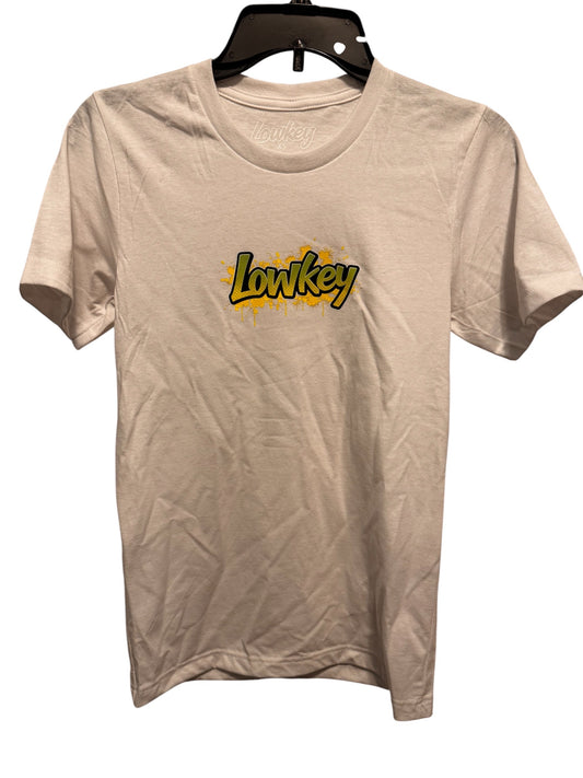 Lowkey Splatter T-shirt ~ Green & Yellow